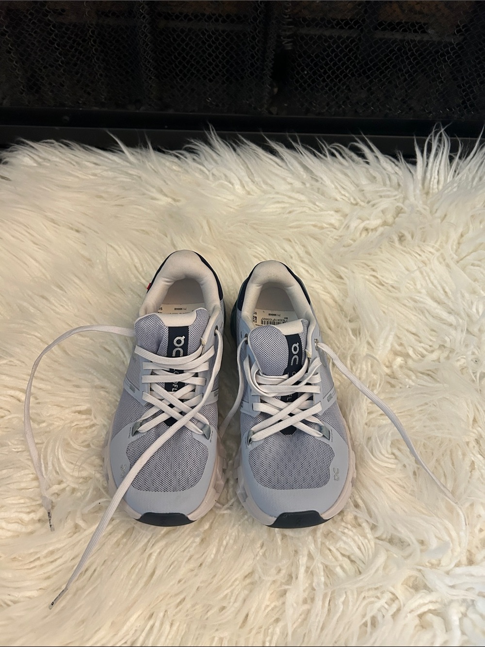 On Running Cloudnova Light Gray/White Running Shoes size 5 and 5.5 NWT